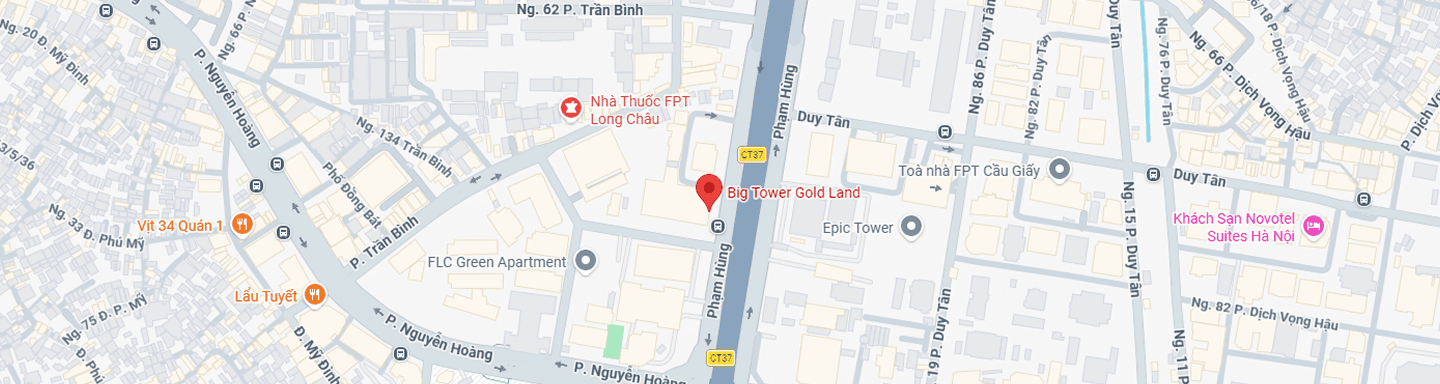 GAP Global office location — Big Tower Gold Land, 18 Pham Hung St., Hanoi